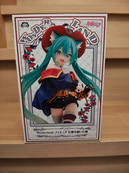 初音ミク Wonderland フィギュア 長靴を履いた猫　中身のみ