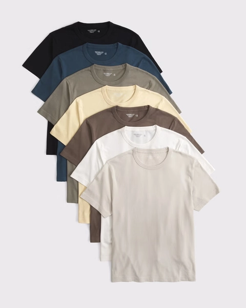 Abercrombie & Fitch 7-Pack Essential Tees