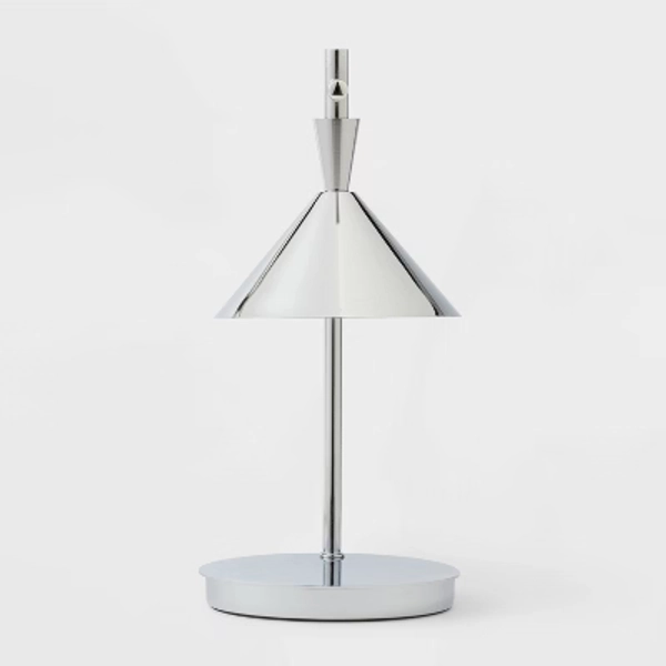 Candle Lamp Warmer Silver Tri Shade - Threshold™