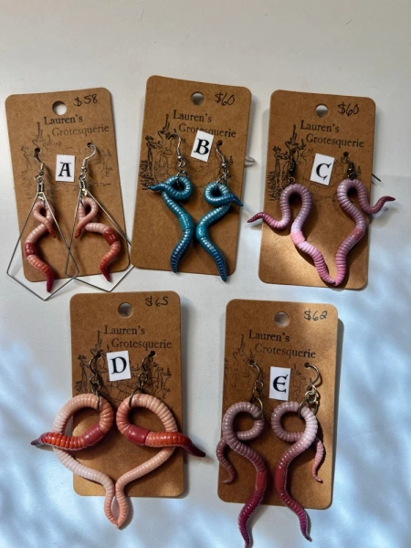 Worm Earrings🪱