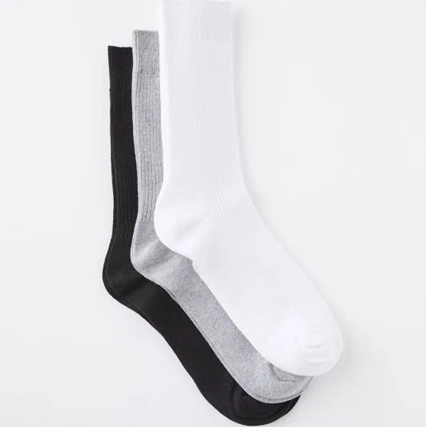 Cotton On Men's 3 Pack Easy Socks