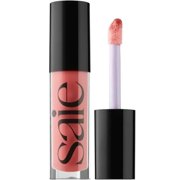 Saie - Glossybounce High-Shine Hydrating Lip Gloss Oil | Bounce - mauve
