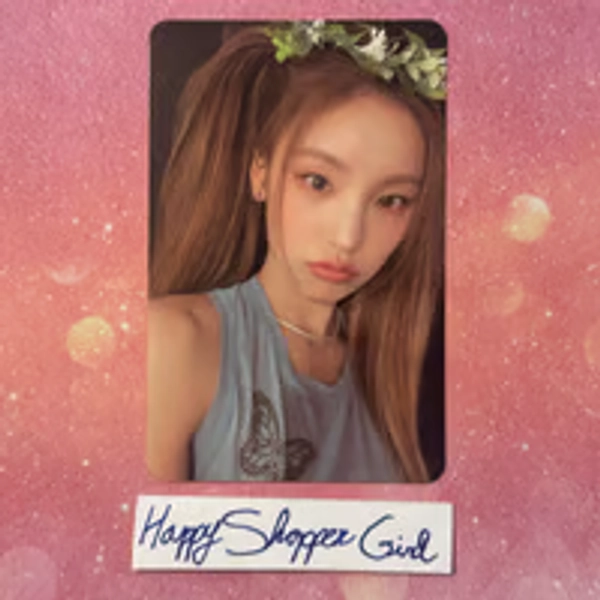 Itzy Yeji Kill My Doubt Cake Flower Crown Selfie Photocard Album PC Official