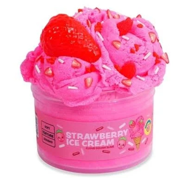 Peachybbies Strawberry Ice Cream Slime