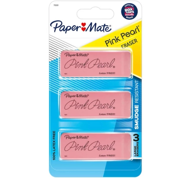 Paper Mate Pink Pearl Eraser