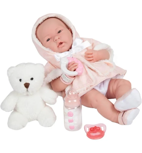 JC Toys La Newborn Real Girl Baby Doll