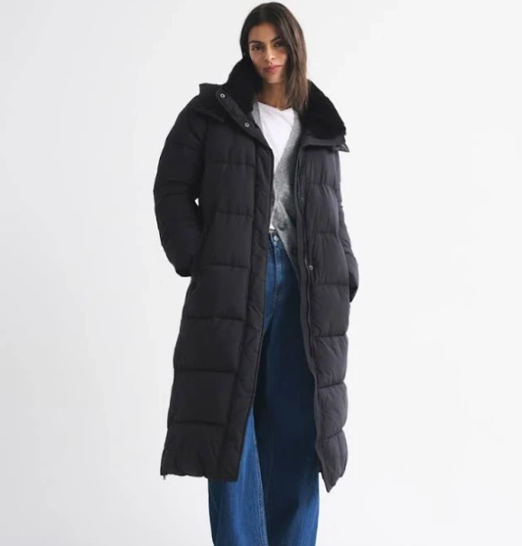 Abercrombie & Fitch Women's Long Puffer