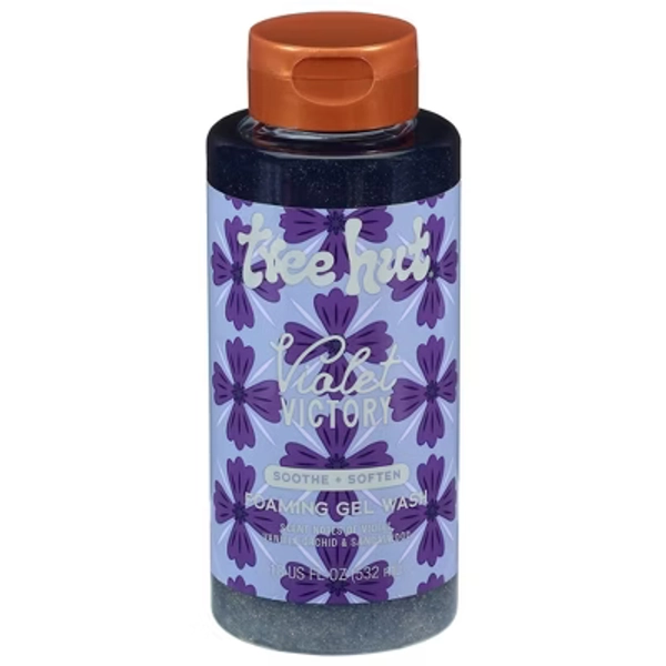 Tree Hut Body Wash - Violet Victory - 18 fl oz: Paraben-Free, Sulfate-Free, Vegan, Gel