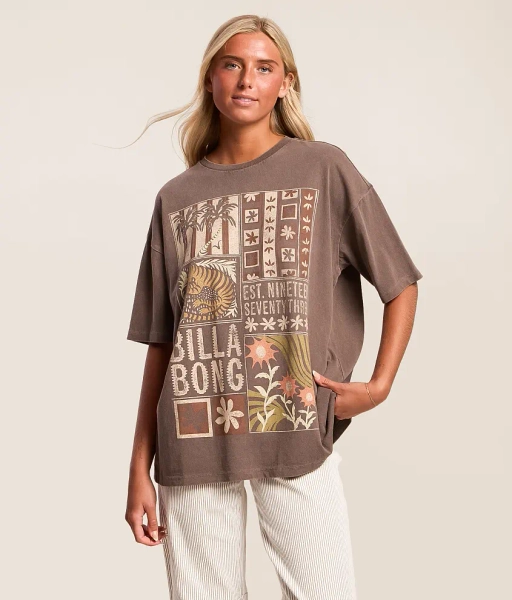 X-Large Peppercorn Only A Daydream Oversized T-Shirt