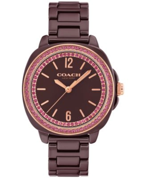 Women's Kitt Cherry Ceramic Bracelet Watch, 34mm