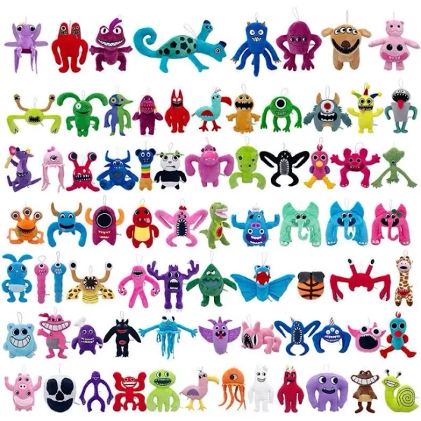 107types New Garden Of Banban Plush Horror Game Plush Garten Of Banban 1 2 3 4 5 6 Plush Snake Plush