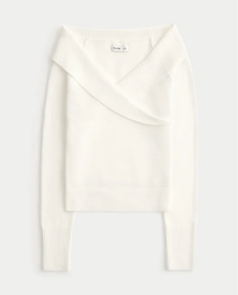 off the shoulder long sleeve