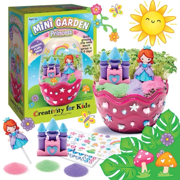 Creativity for Kids Mini Garden Princess Terrarium Kit