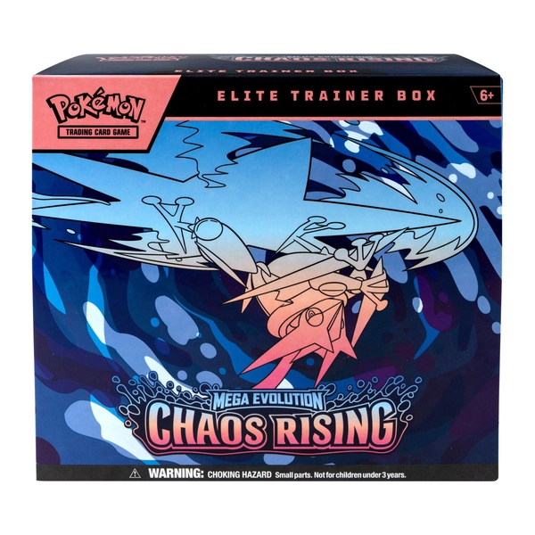 Pokemon Trading Card Games Mega Evolution Chaos Rising Elite Trainer Box - Walmart.com