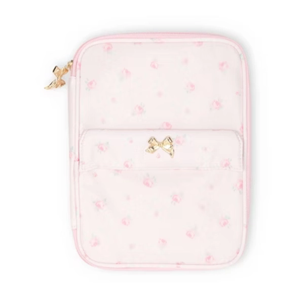LoveShackFancy x Target - Yoobi Blooming Heirloom Ditsy Tech Organizer Strawberry Macaroon