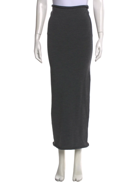 Wool Long Skirt