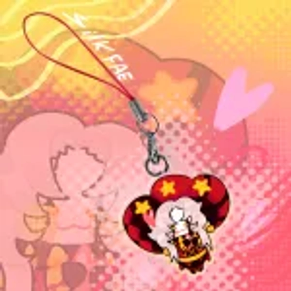 Pierrot || phone charm! :3 by Silk.Fae - ACGGOODS