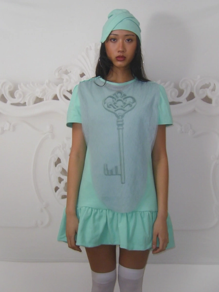 Teal Key Dress \u2014 angkiriakos