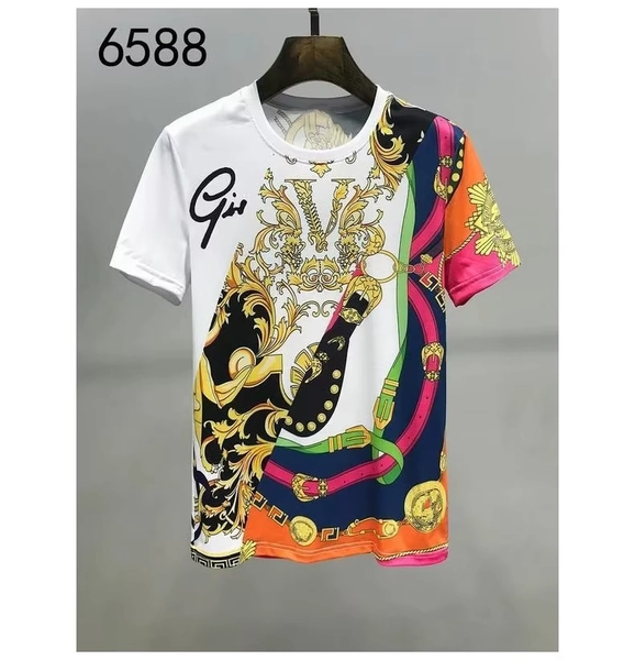 Men's And Women's Summer Casual T-shirts 3D Printed Shirts Retro Luxury Royal Flowers Street Fashion Oversized Clothing Tops - AliExpress 200000343