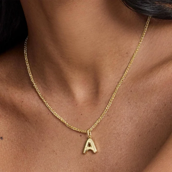 18k Gold Waterproof I Heart Me Necklace