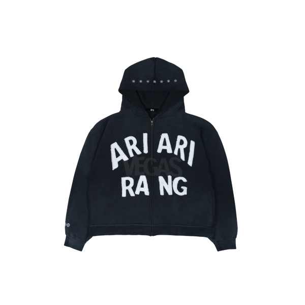 Zip-up Hoodie (Black)