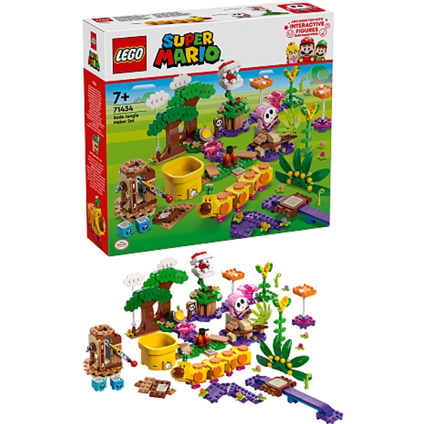 LEGO Super Mario Sodajungle-skabersæt Wiggler 71434