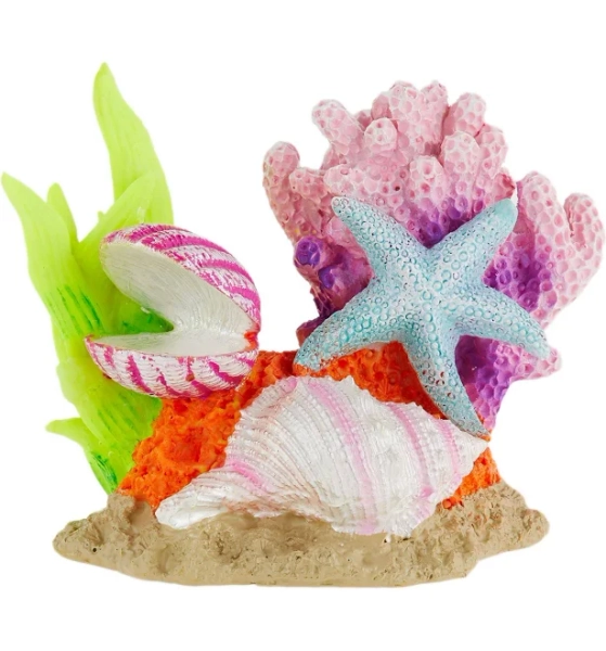 PetSmart Top Fin Shells Aquarium Ornament