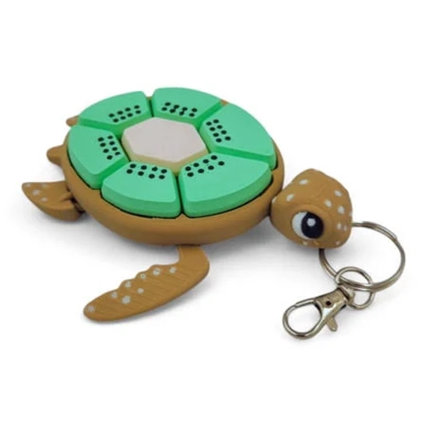 Dancyn 3D Prints Turtle Fidget Clickers - Fruit Series Desktop and Keychains - Sensory Figures, Mechanical Keys - Autism, Adhd, Stress, Anxiety Relief