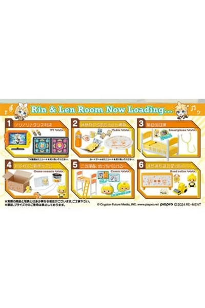 Hatsune Miku Mini Figures Rin Len Room Display