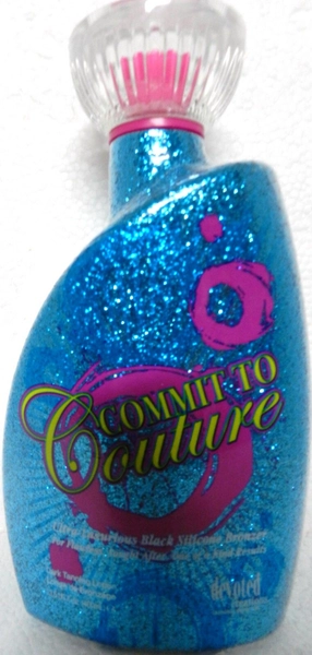 COMMIT TO COUTURE BLACK BRONZER BRONZING TANNING LOTION BY DEVOTED CREATIONS 