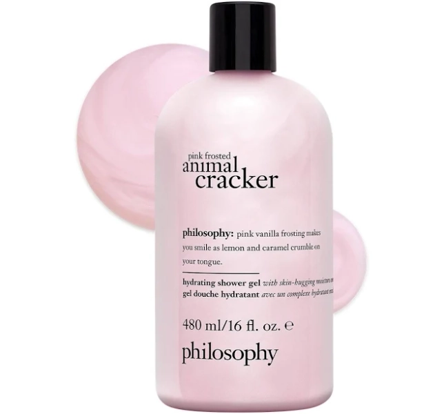 Philosophy Pink Frosted Animal Cracker Hydrating Shower Gel