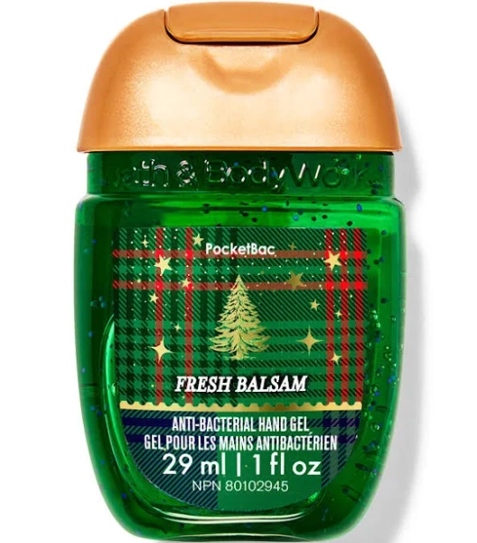 Bath & Body Works Fresh Balsam PocketBac Hand Sanitizer