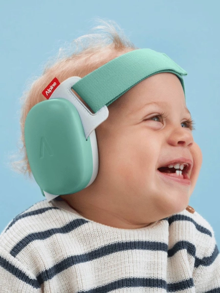 Casque antibruit Muffy baby menthe - Alpine