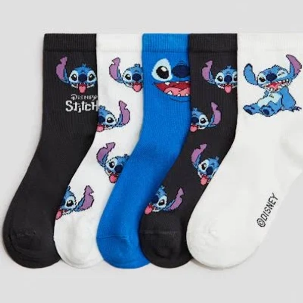 H&M Boys 5-Pack Patterned Socks