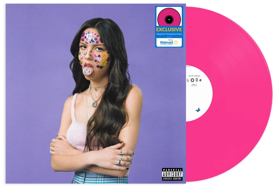 Olivia Rodrigo - SOUR (Walmart Exclusive) - Vinyl LP - Walmart.com