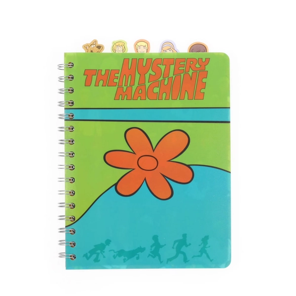 Scooby-Doo Mystery Machine 5-Tab Spiral Notebook With 75 Sheets - Walmart.com