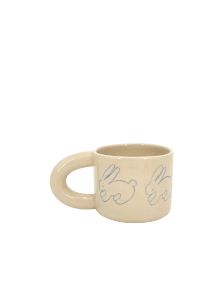 Small Bunny Mug — lilclaygrl