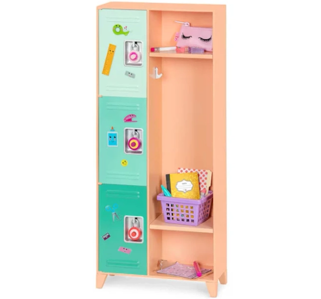 Our Generation Classroom Cool Locker Set