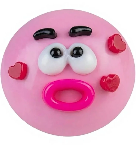 Wholesale NEW mushers quishy ilicone Fun Dog Face wap low-Rebound queeze Toy DIY tress-Relief Toy Ages 7-14 in tock,100 Pieces