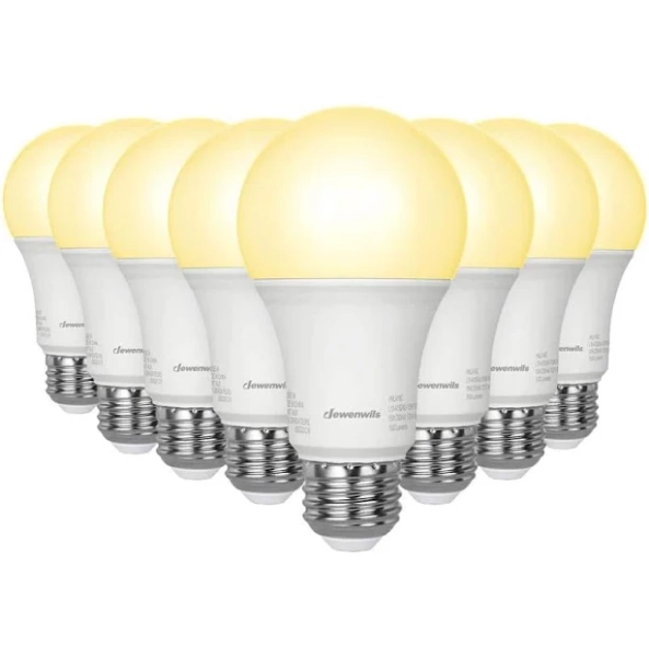 DEWENWILS A19 LED Bulbs 8-Pack