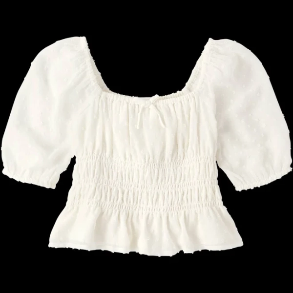 Sugar and Jade Tween Girls Smocked Top