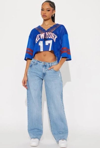 Fashion Nova Women's Everyday Low Rise Straight Leg Jeans