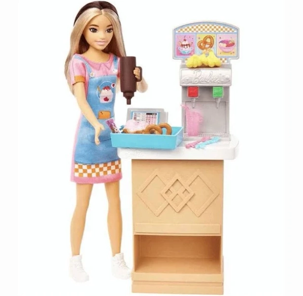 Barbie Skipper First Jobs Snack Bar Playset