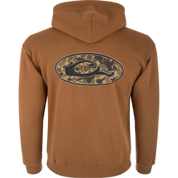 Drake Waterfowl Old School Logo Hoodie
