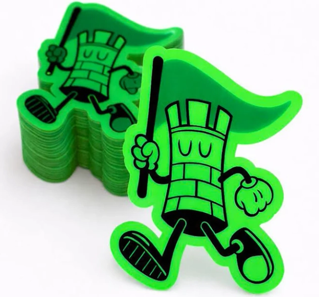 Sticky Brand Custom Glow in the Dark Stickers