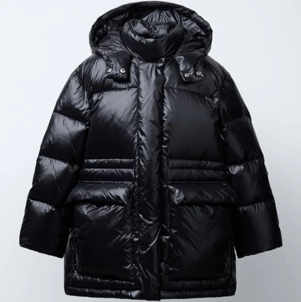 Zara Kids Water Repellent Feather and Down Jacket