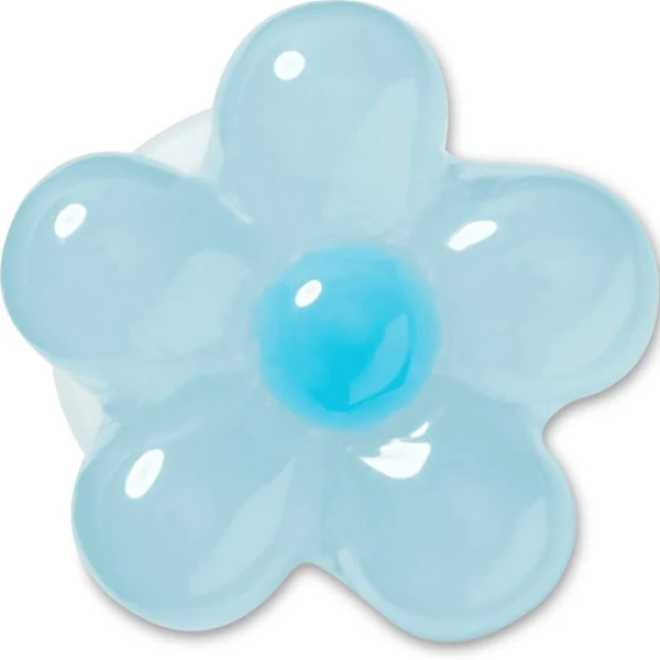 Expressive Floral Light Blue