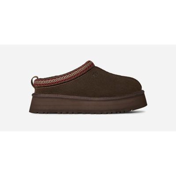 UGG® Women's Tazz II Sheepskin Slippers in Dusted Cocoa, Size 12