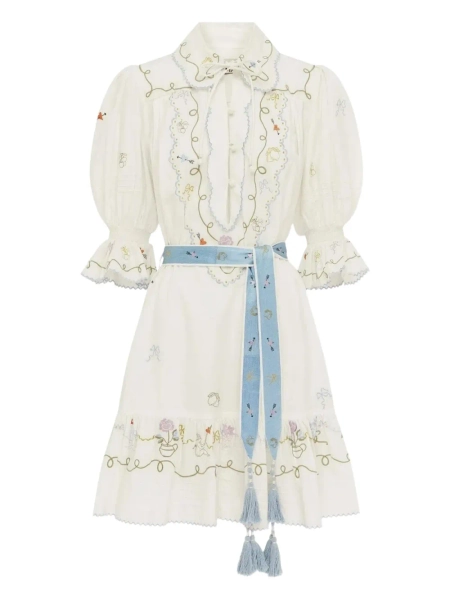 ALEMAIS robe Giulia à coupe courte | 10