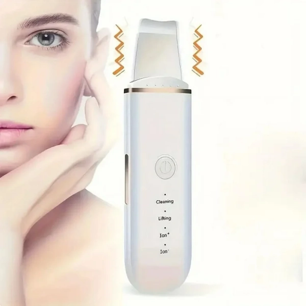 BYXAS Skin Scrubber Face Skin Spatula Facial Scrubber Spatula for Deep Cleansing Blackhead Remover Pore Cleaner with 4 Modes (Pink) - Walmart.com